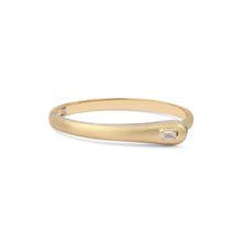 Prestige Pave Diamond or Satin Diamond Bangle Bracelet