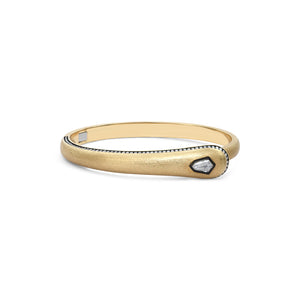 Prestige Pave Diamond or Satin Diamond Bangle Bracelet