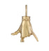 Gold Shaka Ladyfinger Charm