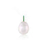 Baroque Pearl & Emerald Charm