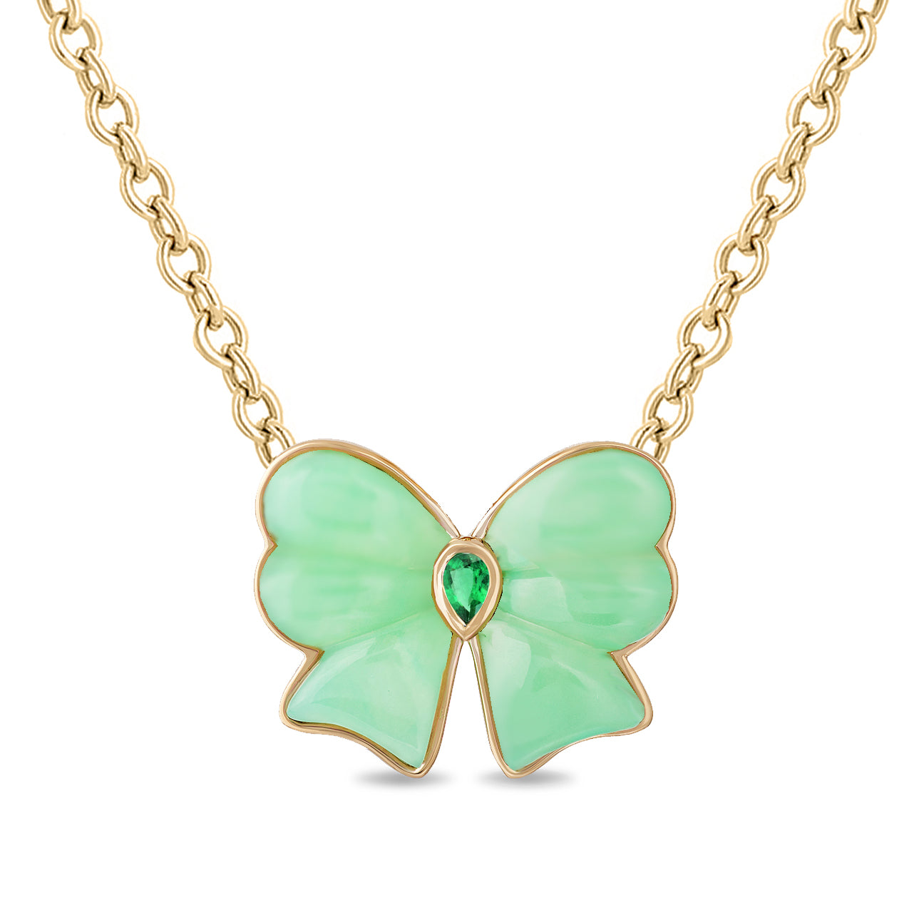 Berkeley Small Bow Necklace