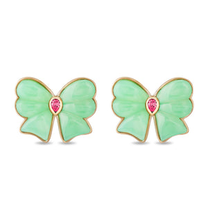 Berkeley Small Bow Stud Earrings