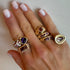 Bezel Set Chic & Sleek Morganite Statement Ring