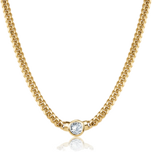 Bezel Shapes Cuban Link Chain Necklace