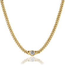 Bezel Shapes Cuban Link Chain Necklace