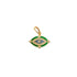 Diamond & Enamel Evil Eye Charm Pendant