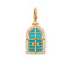 Blue City Moroccan Door Pendant