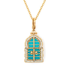 Blue City Moroccan Door Pendant