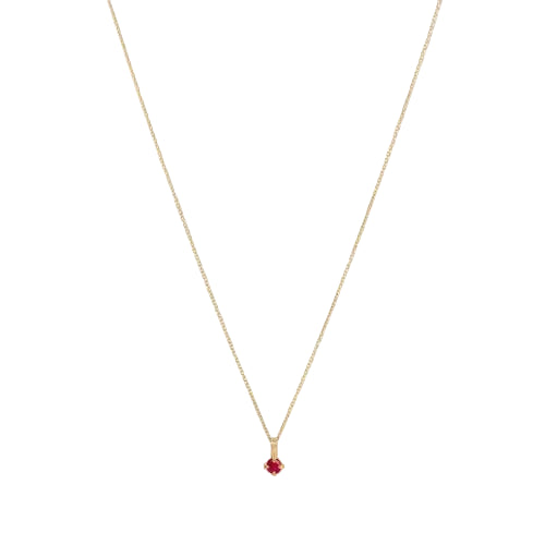 Groovy Mini Solitaire Gemstone Charm