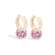Revel Bobble Huggie Hoop Earrings