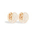 Revel Large Bead Huggie Hoop Earring