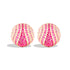 Revel Large Bead Huggie Hoop Earring