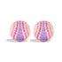 Revel Large Bead Huggie Hoop Earring