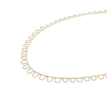 Found Curve Link Riviere Necklace