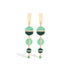 Revel Inlay Bobble Chandelier Earrings