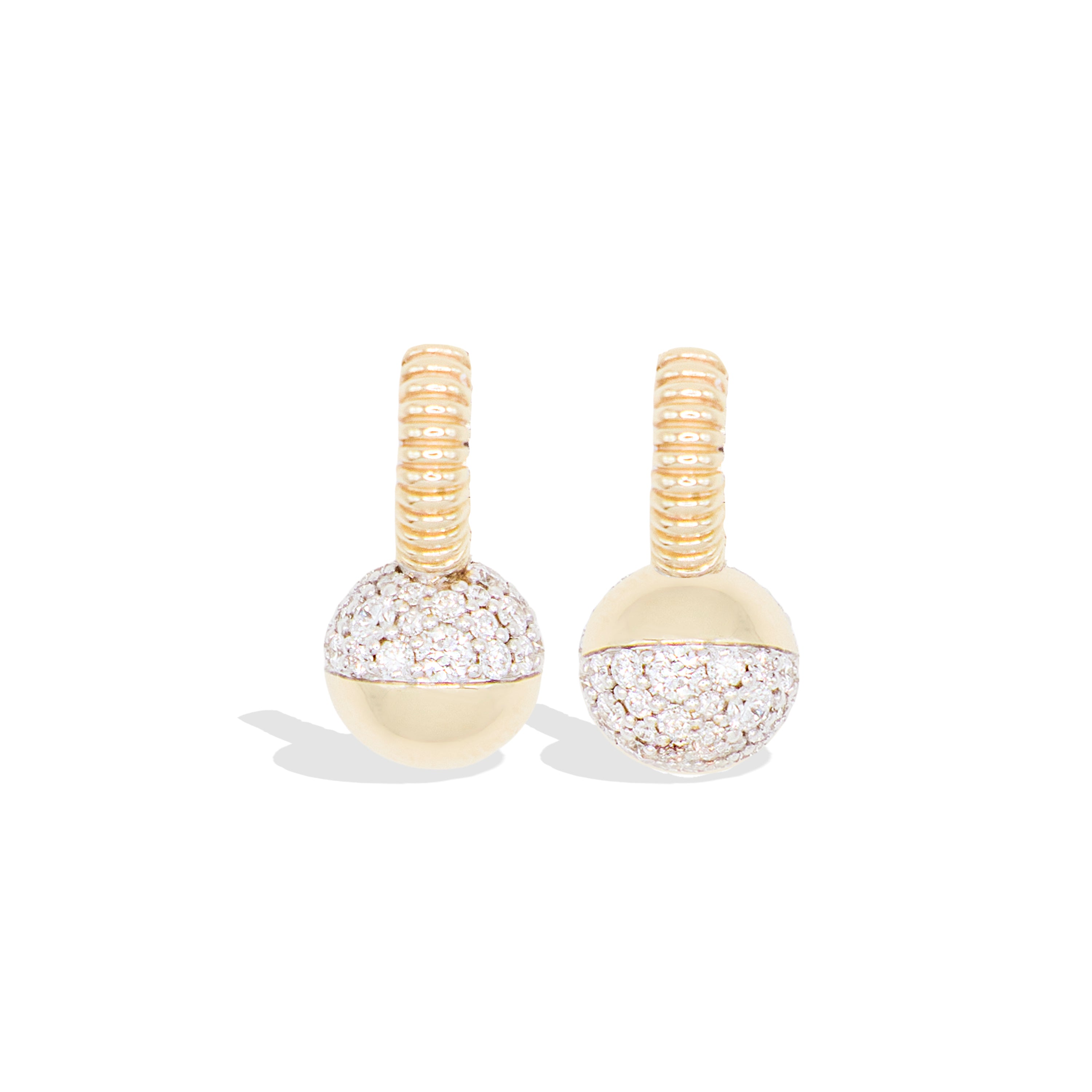 Revel Mini Diamond Bobble Huggies