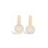 Revel Mini Diamond Bobble Huggies