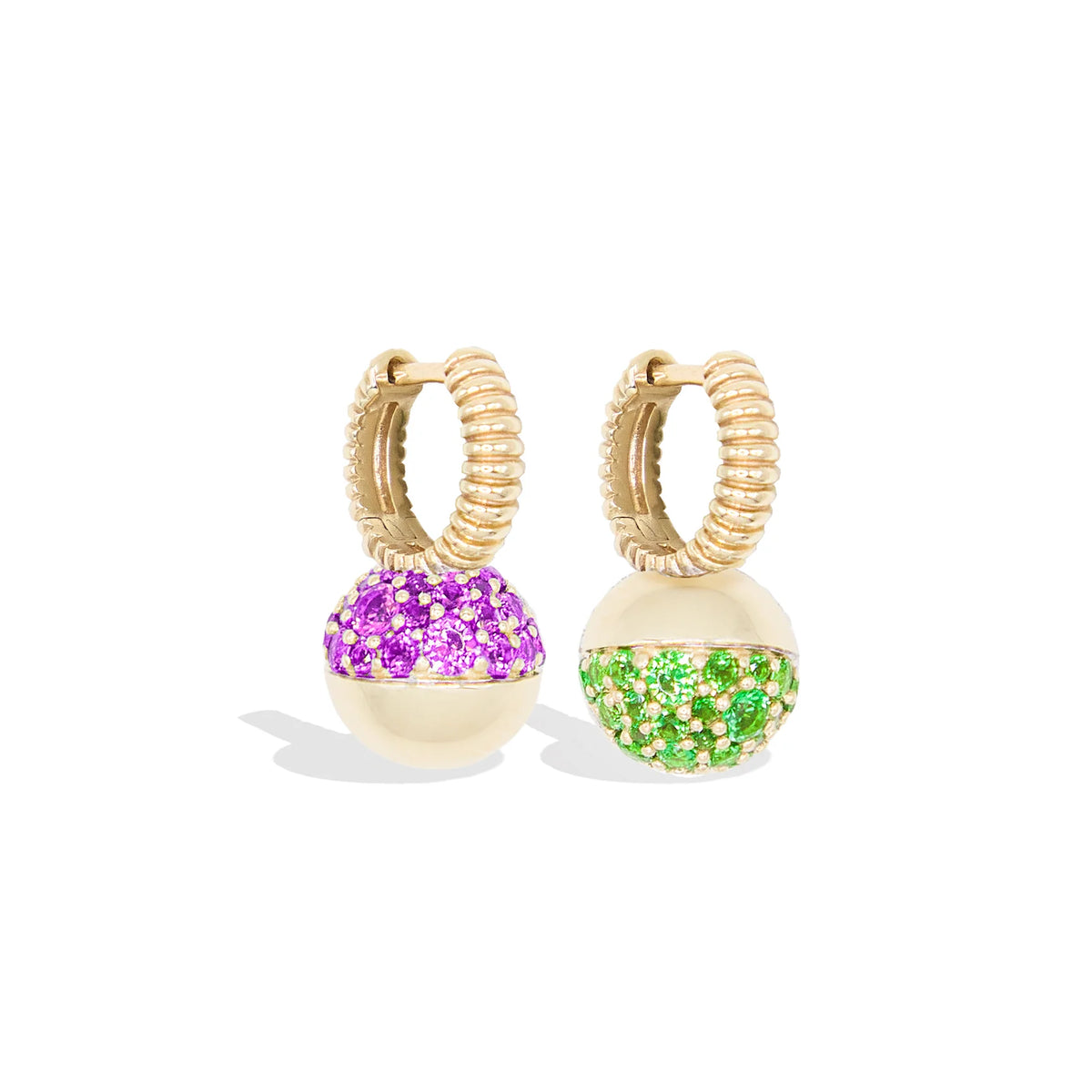 Revel Mini Gemstone Bobble Huggies