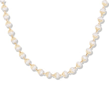 Revel Pave Small Bead Necklace