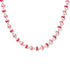 Revel Pave Small Bead Necklace