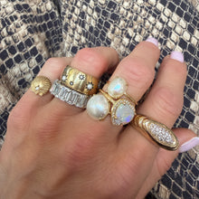 Celeste Diamond & Pearl Cigar Band