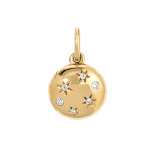 Mini Celestial Diamond Locket Charm
