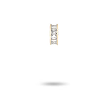 Channel Set Diamond Baguette Mini Bead