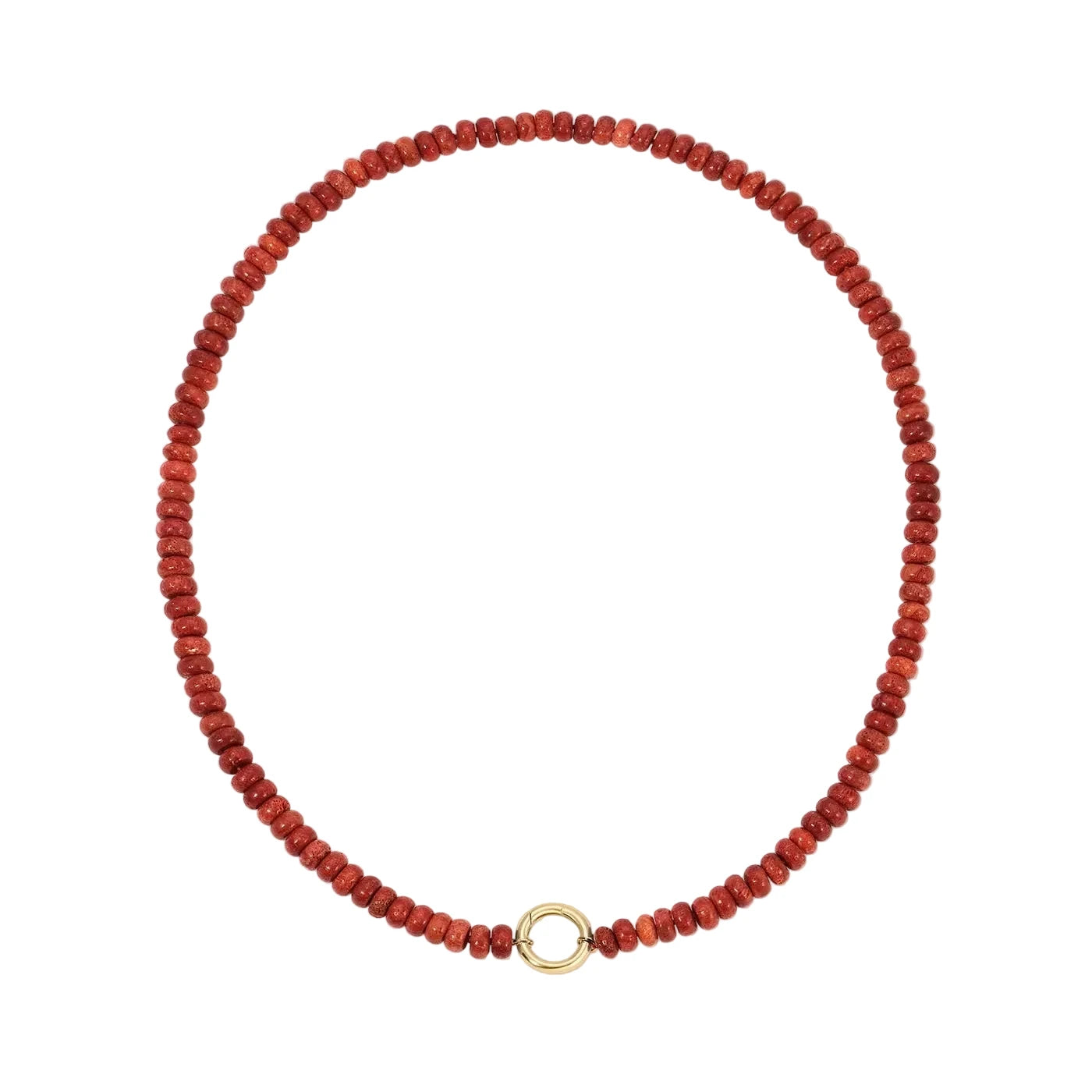 Charm Enhancing Coral or Turquoise Beaded Necklace