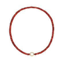 Charm Enhancing Coral or Turquoise Beaded Necklace