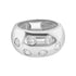Chubby Scattered Diamond Barrel Ring