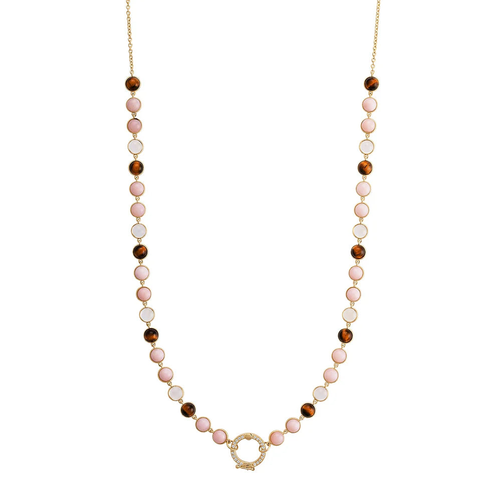 2023 Gemstone Closure Necklace