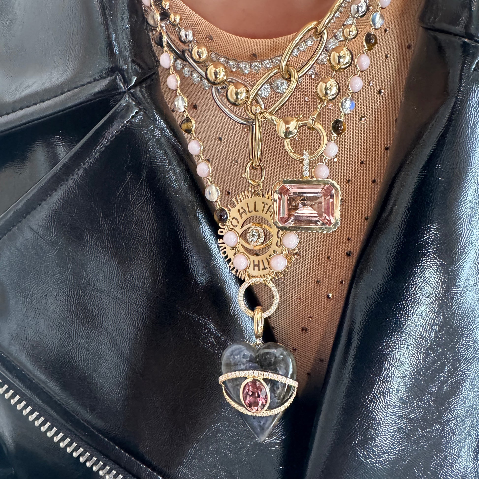 2023 Gemstone Closure Necklace