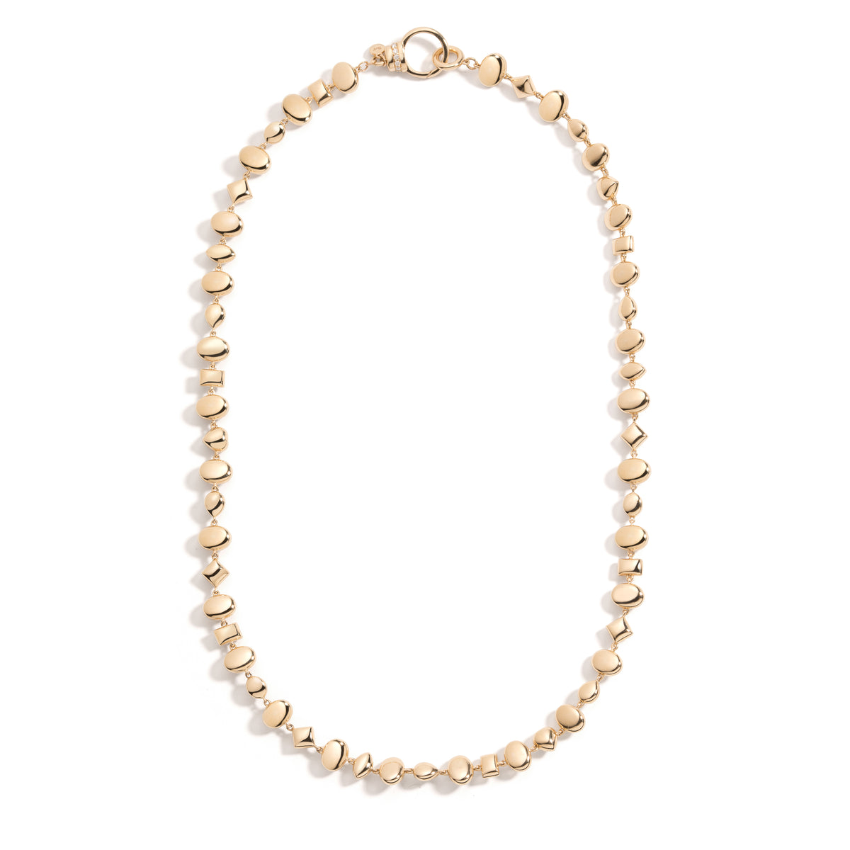 Opal & Gemstone Bezel Confetti Necklace