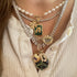 Custom Diamond Script Nameplate Necklace