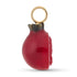 Red Chalcedony & Mother of Pearl Pomegranate Charm