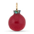 Red Chalcedony & Mother of Pearl Pomegranate Charm