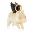 Flying Mother of Pearl Pig with Abalone Wings Charm