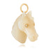 Beauty Black or White Mother of Pearl Horse Charm