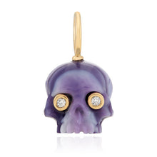 Jaw Drop Gemstone Skull Baby Charm 