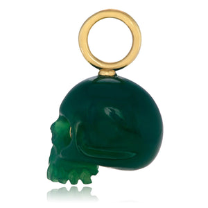 Jaw Drop Gemstone Skull Baby Charm 