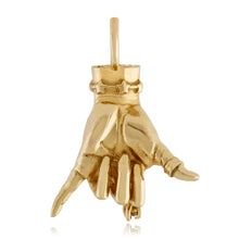 Gold Shaka Ladyfinger Charm