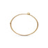 Satin Ball & Pave Diamond Line Bangle Bracelet