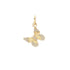 Enchanted Diamond Butterfly Charm with Enhancer