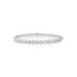 Gemstone or Diamond Cloud Bangle Bracelet