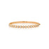 Gemstone or Diamond Cloud Bangle Bracelet