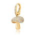 Diamond Shroomy Charm Pendant