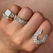 Diamond Baguette Bar Ring