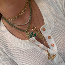 Diamond Butterfly Pendant Necklace