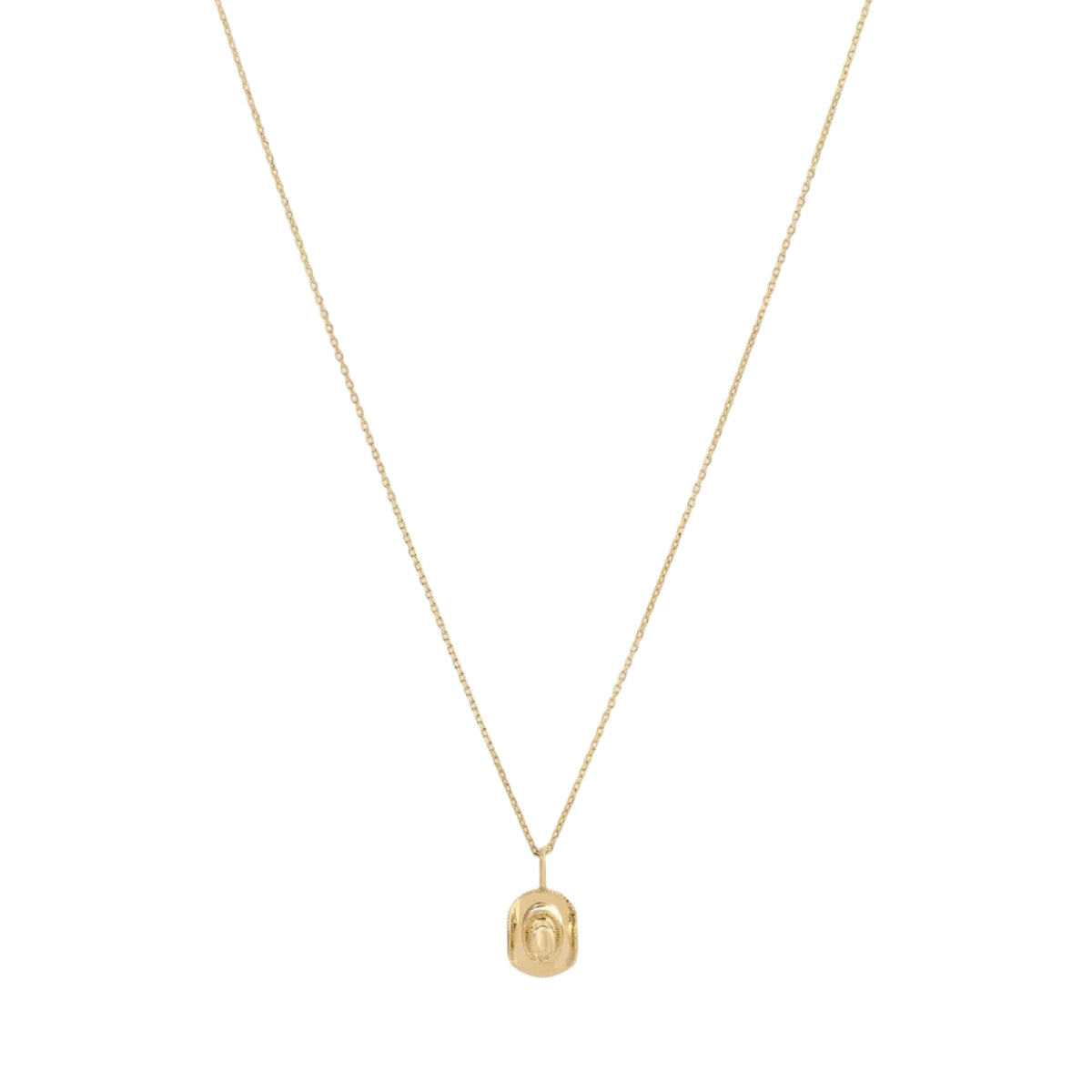 Diamond Cowgirl Hat Mini Charm