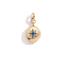 Direction Decision Compass Coin Charm